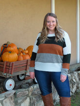 Load image into Gallery viewer, Rachel Color Block Sweater