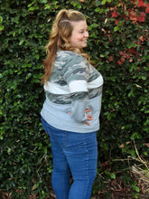 Load image into Gallery viewer, Camie Camo Sweatshirt