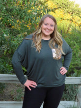 Load image into Gallery viewer, Presley Sequined Pocket Top
