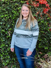 Load image into Gallery viewer, Camie Camo Sweatshirt