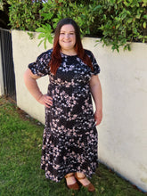 Load image into Gallery viewer, Karly Tiered Floral Dress