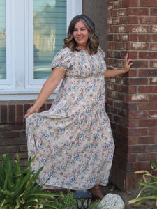 Marjie Smocked Floral Dress