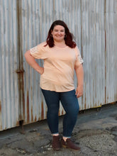 Load image into Gallery viewer, Sandy Lace Sleeve Top
