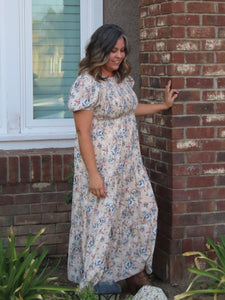 Marjie Smocked Floral Dress