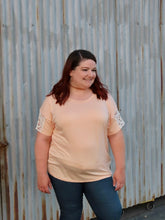 Load image into Gallery viewer, Sandy Lace Sleeve Top

