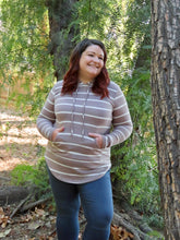 Load image into Gallery viewer, Megan Striped Hoodie
