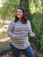 Load image into Gallery viewer, Megan Striped Hoodie
