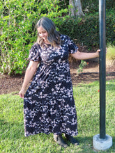 Load image into Gallery viewer, Karly Tiered Floral Dress
